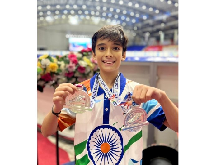 Pune’s Skating Star Vardaan Laddha, 11, Clinches Two Silver Medals for India at Asian Open Short Track Speed Skating Trophy 2025