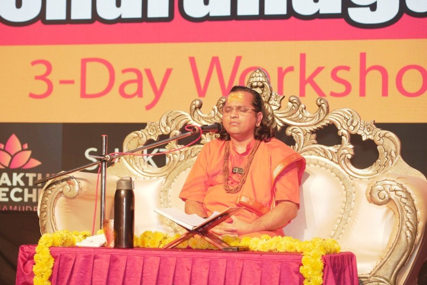 Acharya Vasudev Ji’s Shiva Tattva Katha &amp; Dev Foundation’s Sharanagathi Program Illuminate Bengaluru on Auspicious Pournami