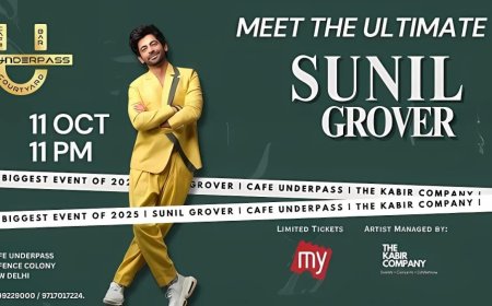 Biggest Event of 2025: Sunil Grover Takes Over Cafe Underpass in Delhi
