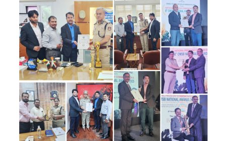 CMSB Honours Karnataka’s Senior Police Leadership with National Awards for Exceptional Public Service