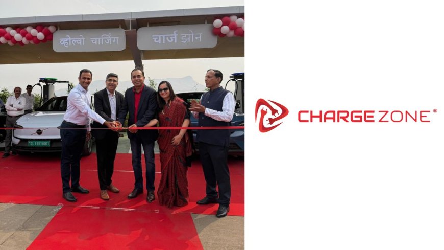 ChargeZone and Volvo Car India Launch Ultra-fast EV Charging Station on the Mumbai- Nashik Highway Highway near Igatpuri