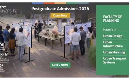 Faculty of Planning at CEPT University Invites Applications to PG Programs 2026