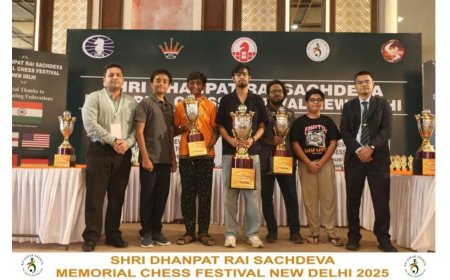 GM Pravin Thipsay Endorses Shri Dhanpat Rai Sachdeva Memorial International Chess Festival