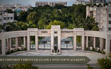 Students from Parul University Secure TCS Placements with Outstanding Packages Ranging from Rs 3.46LPA to Rs 9LPA