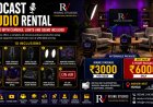 Affordable Podcast Studio Rental in Mumbai with 3 Sony Cameras